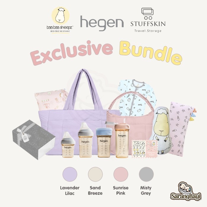 Jual Baabaasheepz x Hegen Exclusive Bundle / Paket Bundle / Gift Set ...