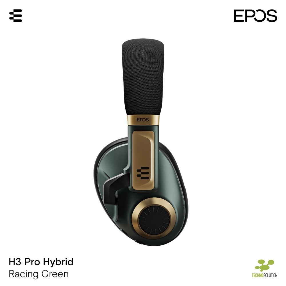 Jual EPOS H3 PRO HYBRID GREEN - Closed Acoustic Bluetooth Gaming ...