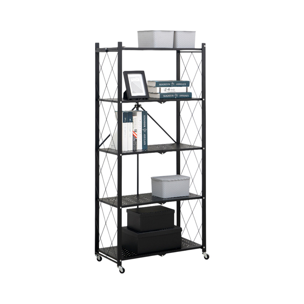 Jual Informa Ollin Rak Besi Lipat 5 Tingkat - Hitam Storage Rack Metal ...