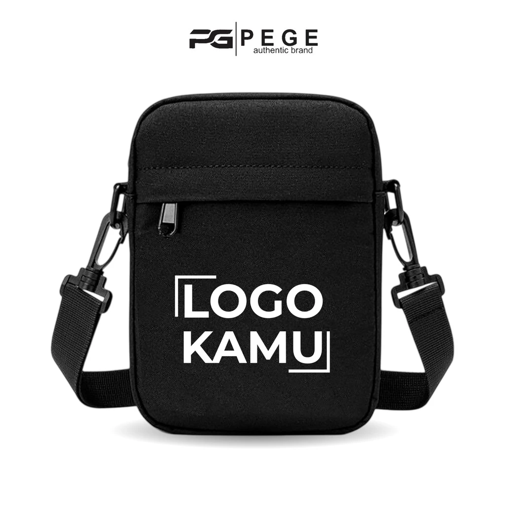 Tas Selempang Custom Suka Suka Souvenir Logo