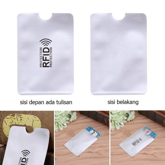 Jual RFID Protection Cover /Sarung Pelindung Kartu Anti RFID /RFID ...