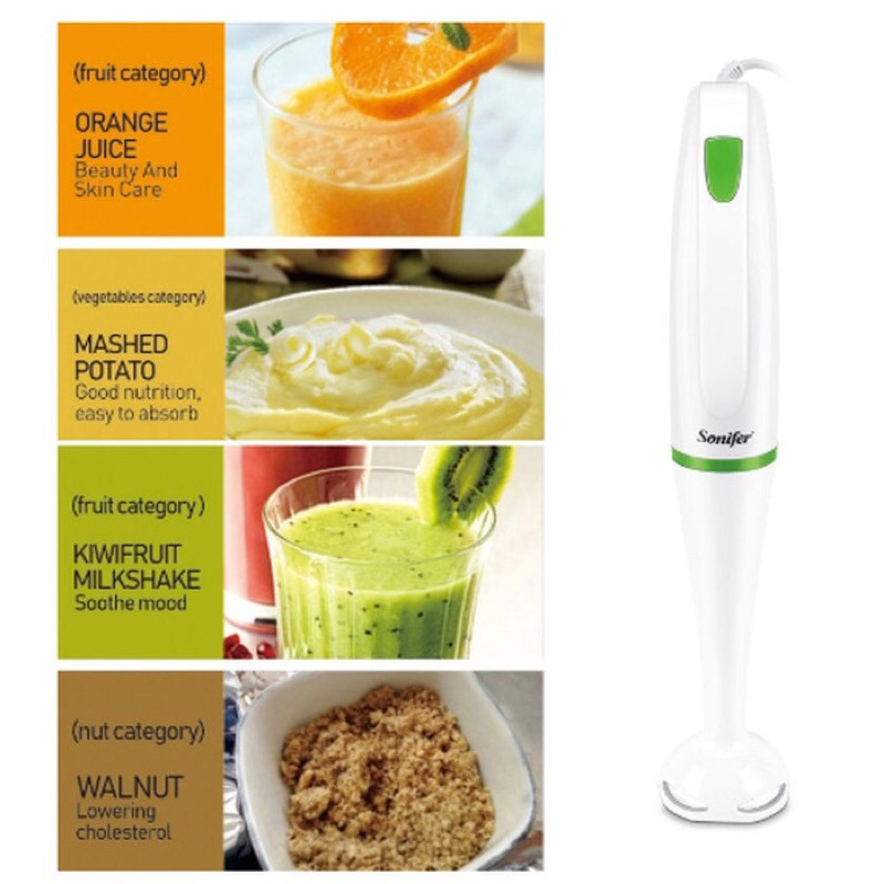 Jual Mini Stand Hand Blander Blender Sonifer bahan Stainles Tokebi ...
