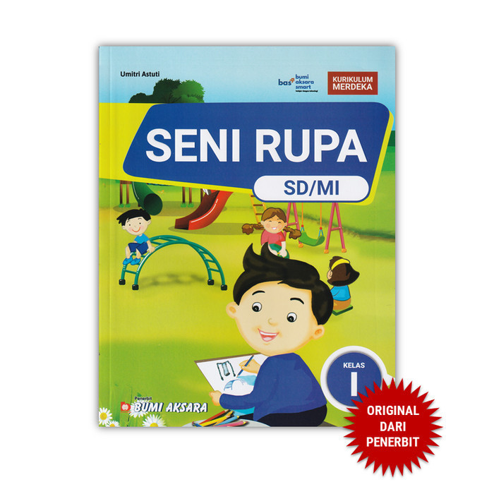 Jual SD MI Kelas I Seni Rupa SD Kelas 1 KURIKULUM MERDEKA BA BUPEL AJ ...