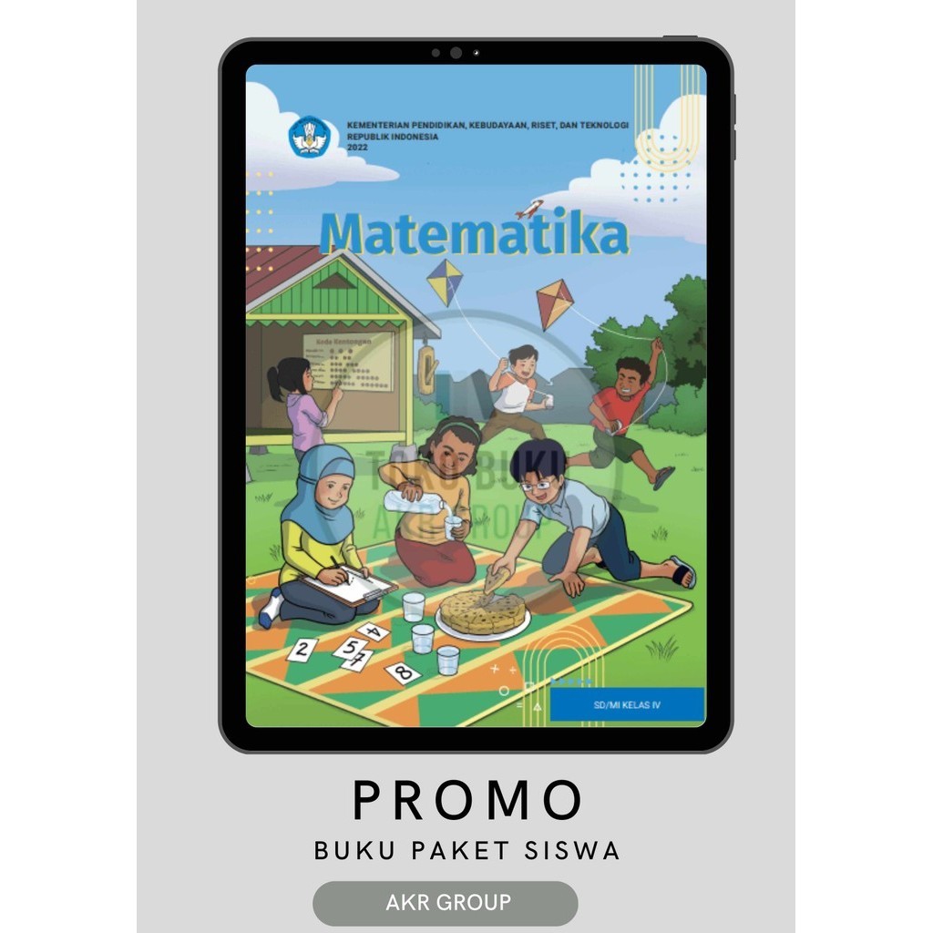 Jual Buku Paket Siswa Matematika Kelas 4 SD Kurikulum Merdeka TERBARU ...