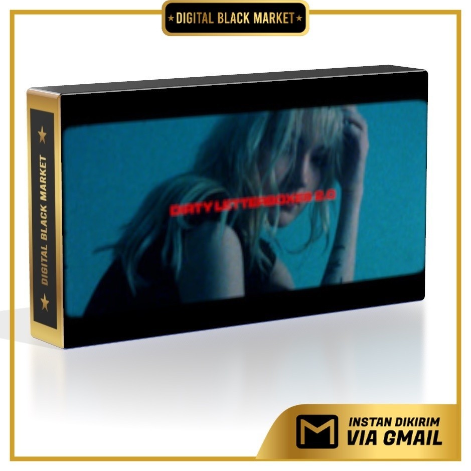 Jual Ezco Dirty Letterboxes 2.0 4K for capcut filmora kinemaster vn