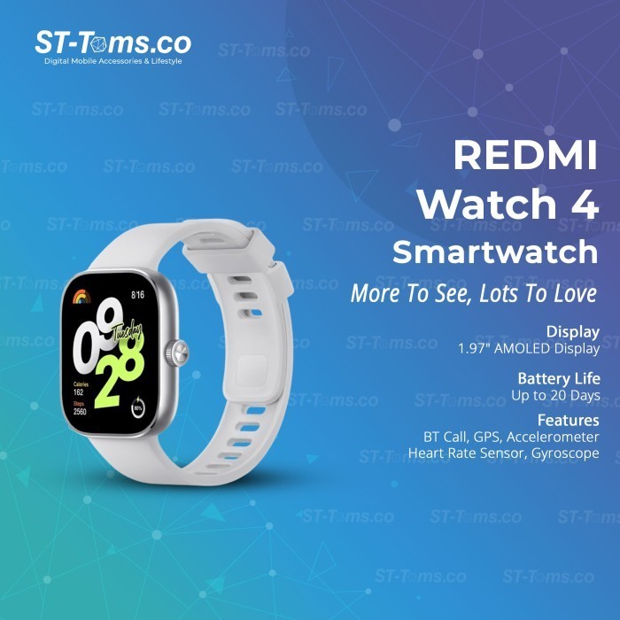 Xiaomi Redmi Watch Smartwatch with BT Call Support NFC GPS AMOLED