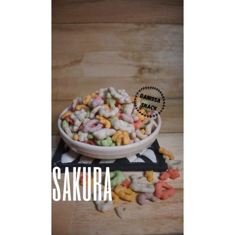 Jual SNACK KILOAN TERMURAH!!!!SAKURA WARNA/SNACK RIRI BERAT 250 GR FREE ...