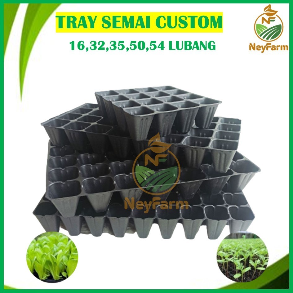 Jual Tray Semai Trai Semai Custom Potray Wadah Semai Skala Hobi ...