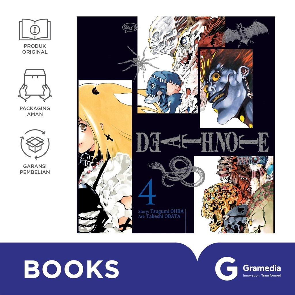 Jual Komik Death Note New Edition Vol 4 (TSUGUMI OHBA/TAKESHI OBATA ...