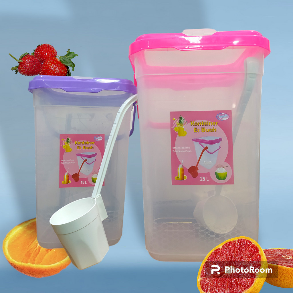 Jual Box Es Tempat Es Buah Toples Es Buah Merk Lovenia Contener Es Buah ...