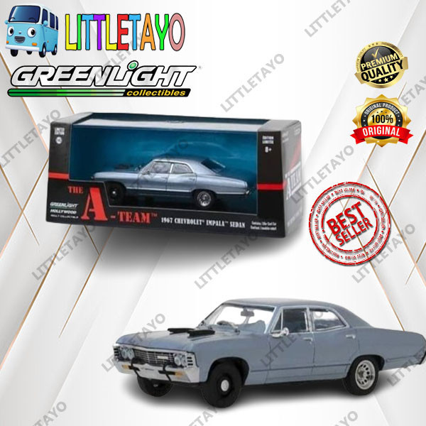 Jual Greenlight The A Team Skala 43 1967 Chevrolet Impala