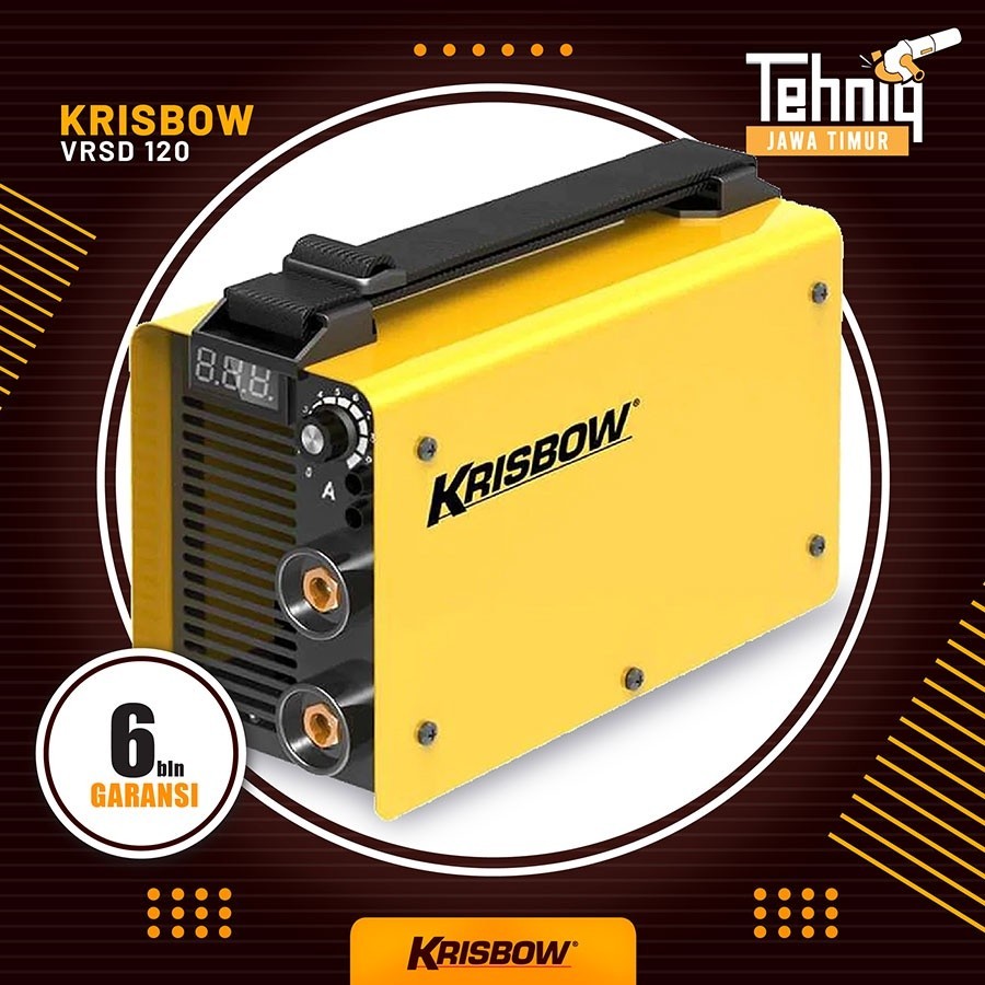 Jual Mesin Las Listrik Trafo Las KRISBOW VRSD 120 Inverter Welding ...