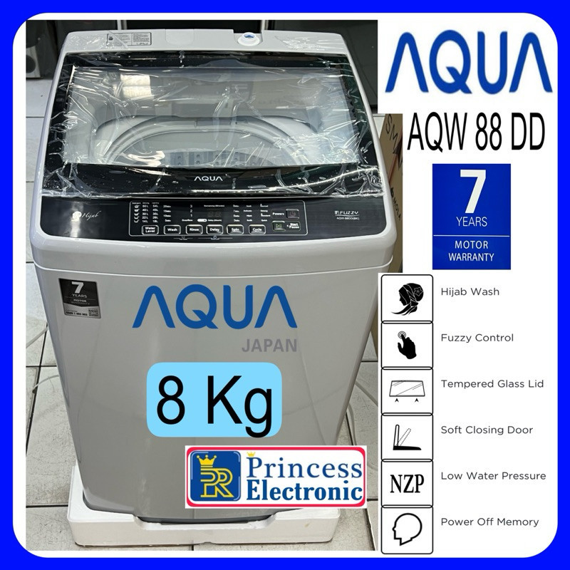 Jual Mesin Cuci Aqua Tabung Kg Aqw Dd Top Loading Shopee Indonesia