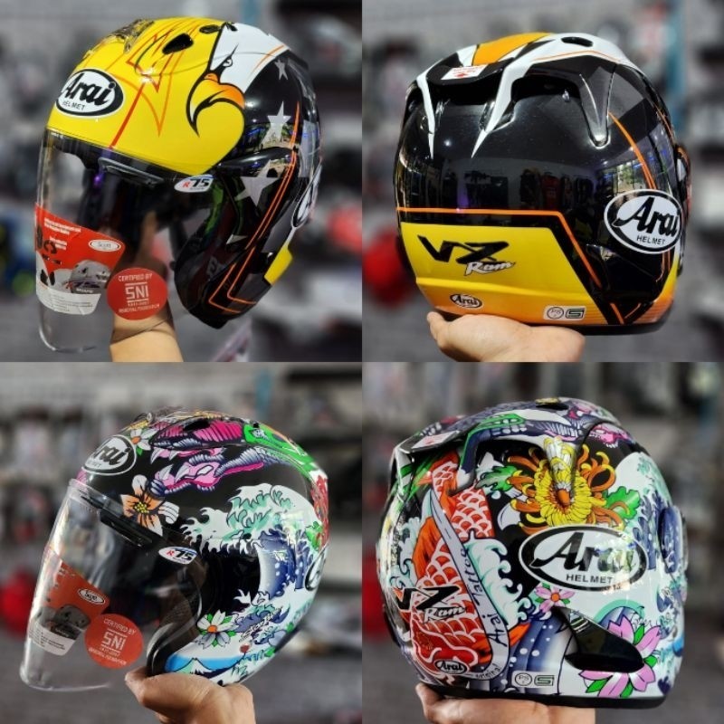 Jual helm scott vzram terbaru Vz ram busa terbaru SNI | Shopee Indonesia