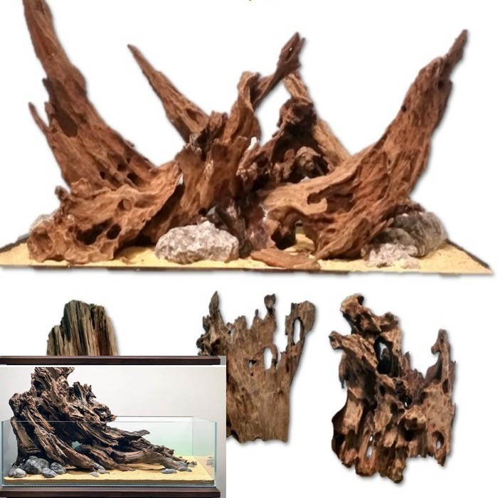 Jual Kayu Bonsai Mati 1 kg Aquarium Aquascape Natural Wood Tebaik