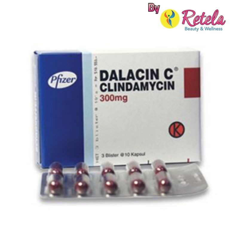 Jual DALACIN C 300MG 1 STRIP 10 CAPSUL | Shopee Indonesia