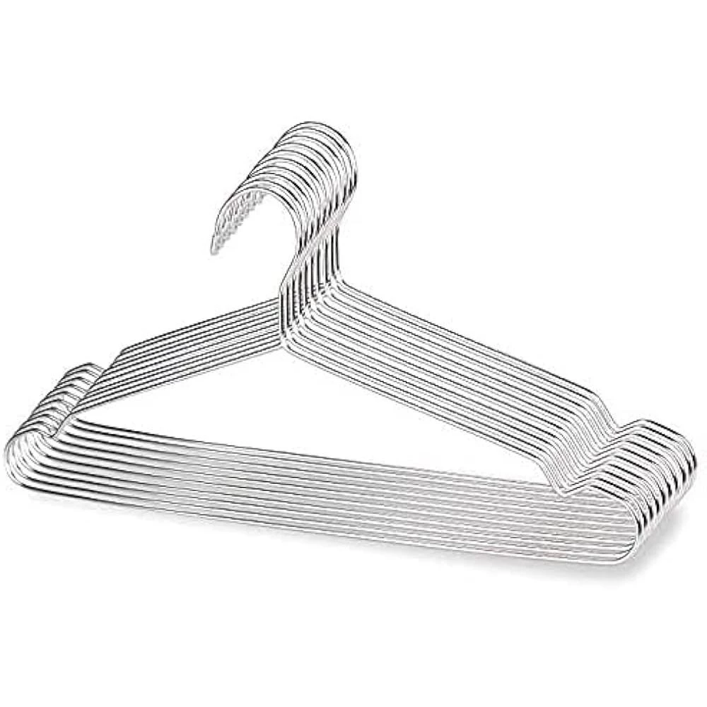 Gambar 3 Hanger Baju Stainless 20 PCS Anti Karat Kuat & Awet Premium