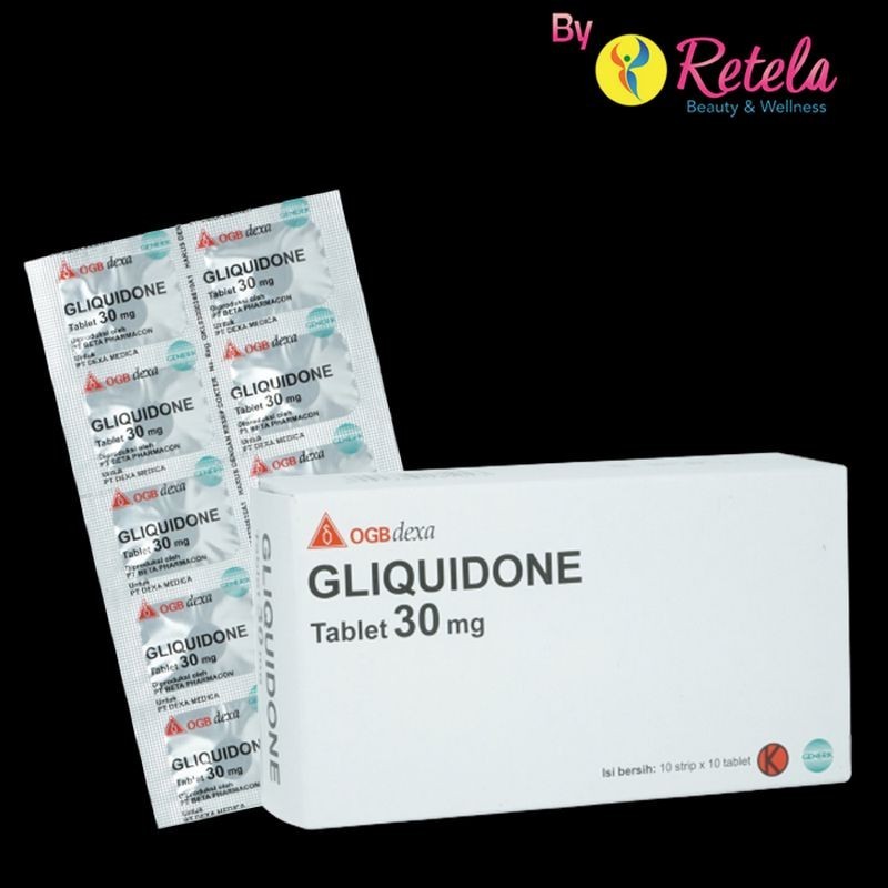 Jual GLIQUIDONE 30MG 1 STRP 10 TABLET | Shopee Indonesia