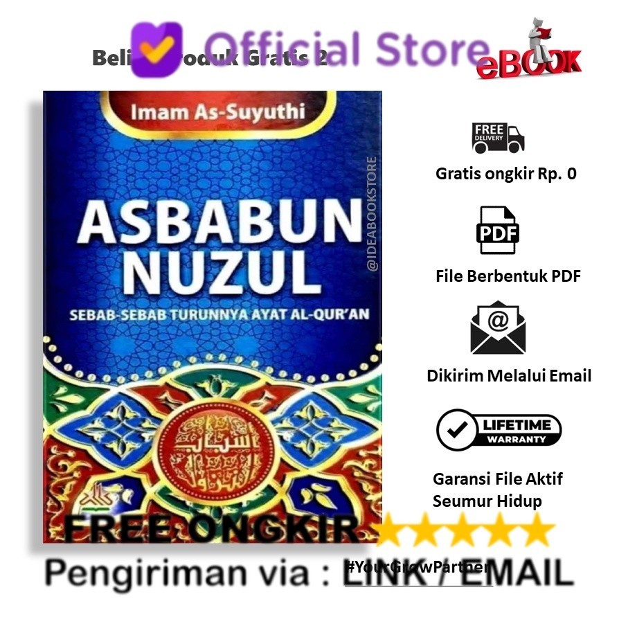 Jual Beli 5 Gratis 2 Ebook- Asbabun Nuzul : Sebab-sebab Turunnya Ayat ...