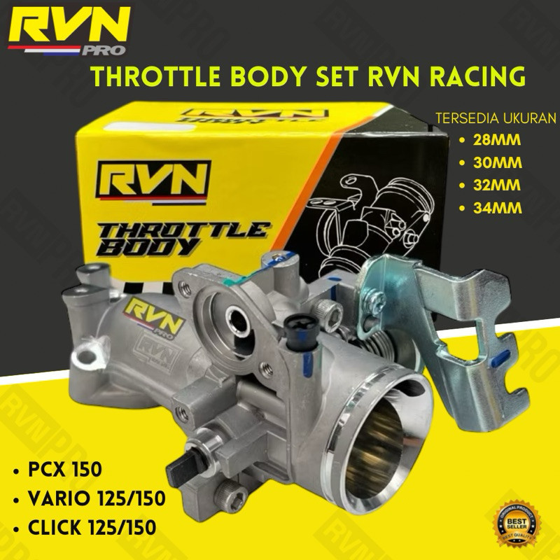 Jual TB THROTTLE BODY RVN ASSY RACING VARIO 125 150 SET 26 28 30 32 34 ...