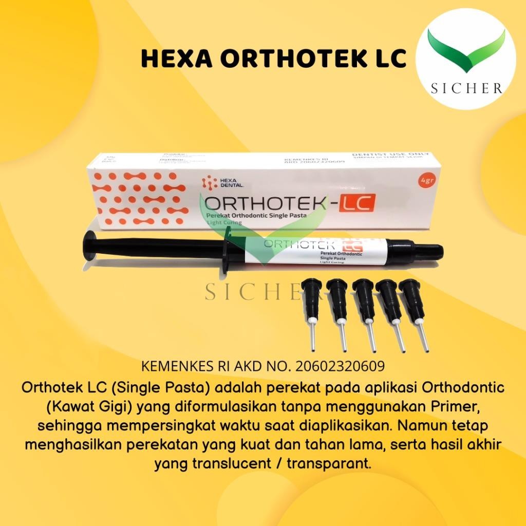 Jual Hexa Orthobond/Lem Ortho Behel LC LightCure/Lem Ortho Tanpa ...