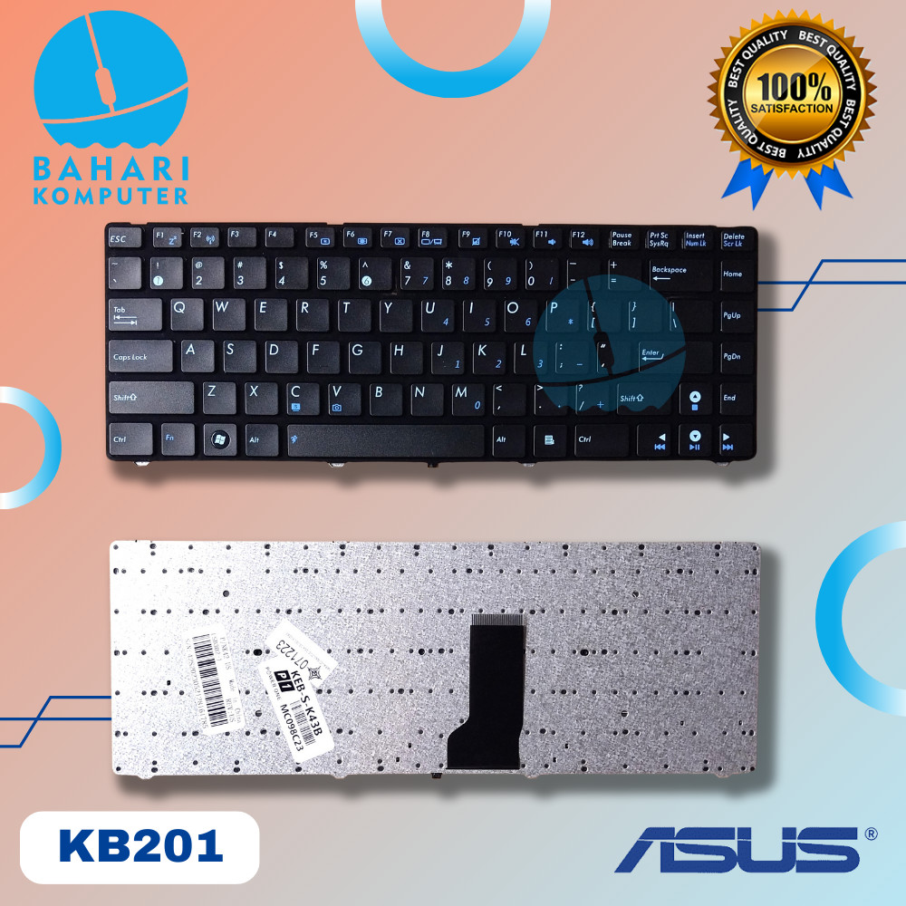 Jual Keyboard Laptop Asus K42 K43SJ X43U A44H Frame | Shopee Indonesia