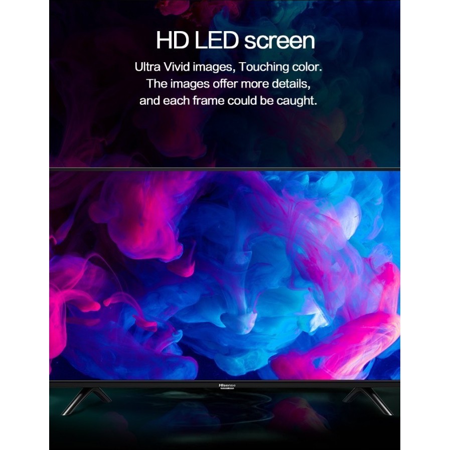 Jual Hisense Smart Android Digital TV 32 inch Full HD Bezeless 32A4200G ...