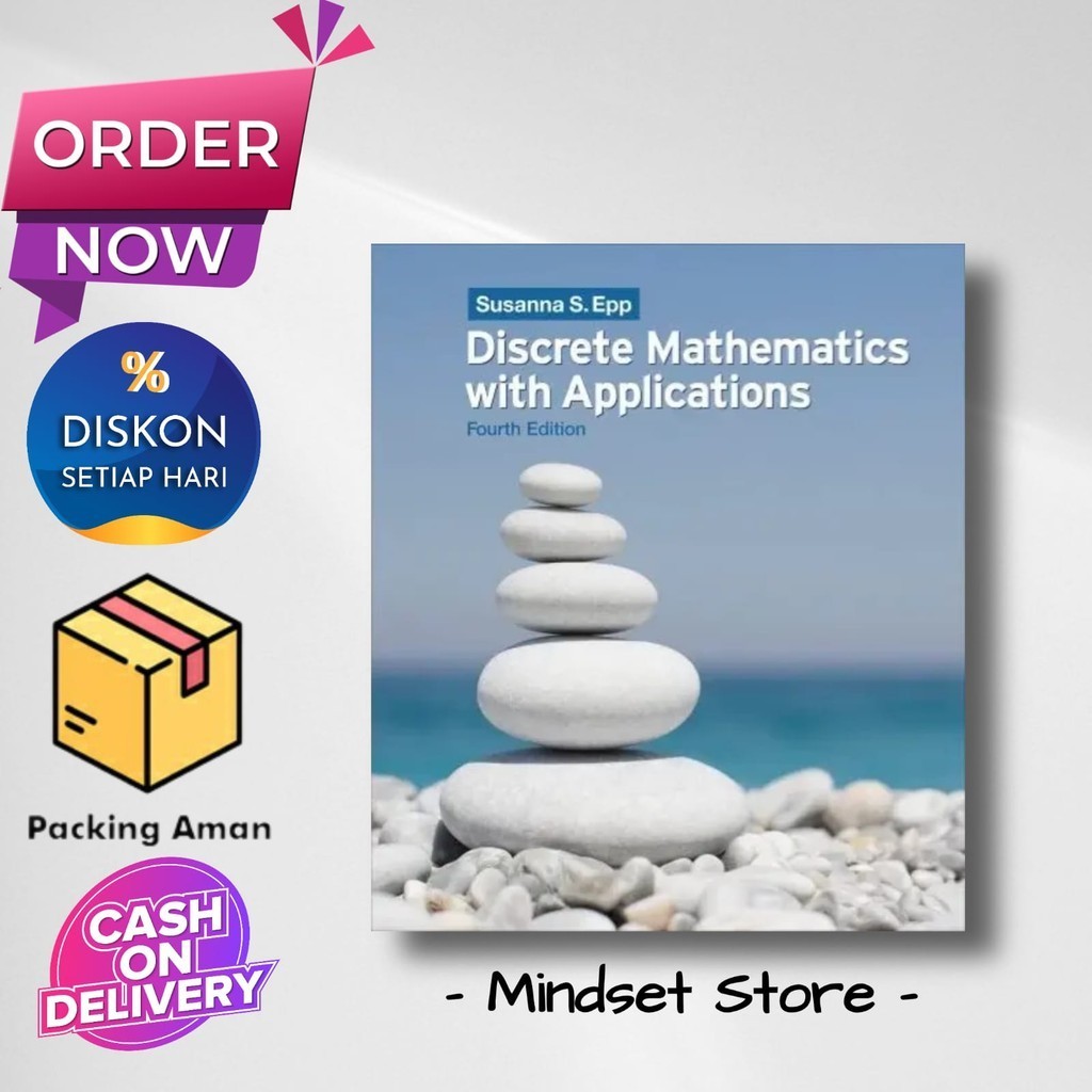 Jual discrete mathematics with applications 4th edition english