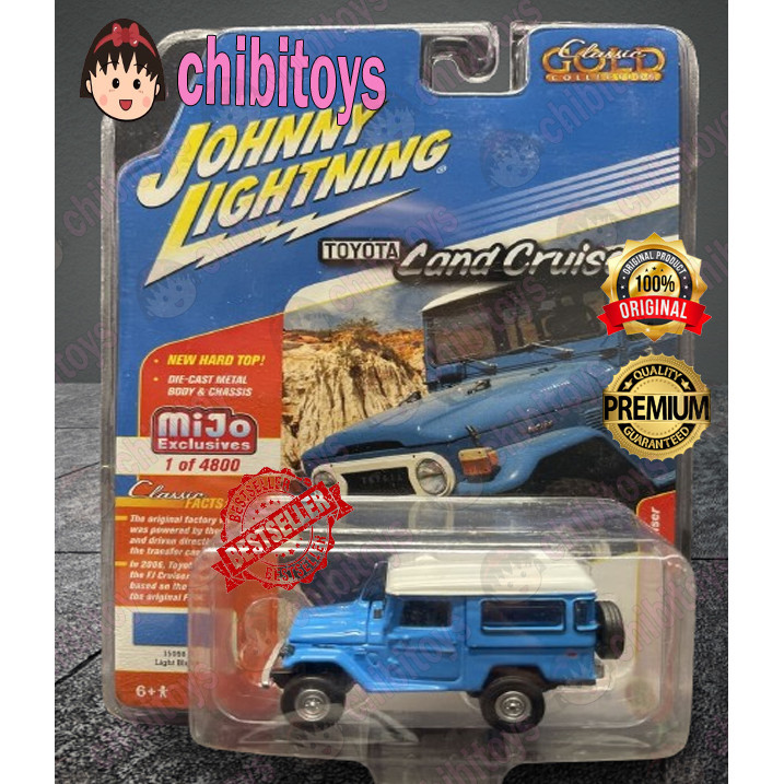Jual Johnny Lightning Mijo 1980 Toyota Land Cruiser Biru Jeep Tlc