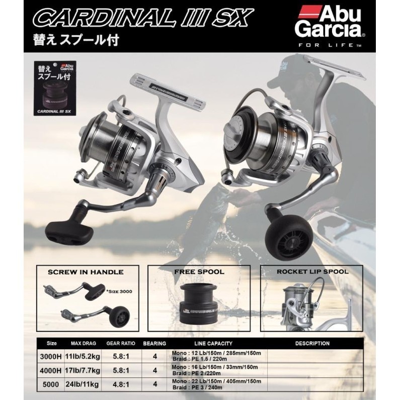 Abu Garcia アブガルシア Cardinal カーディナルC3 アブ袋付 【公式通販】