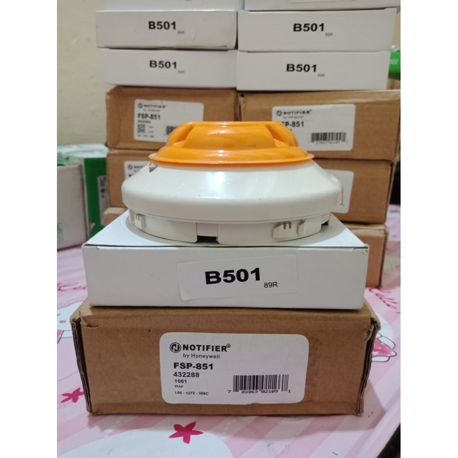 Jual Smoke Detector Notifer FSP-851 + Base B501 Honeywell original ...