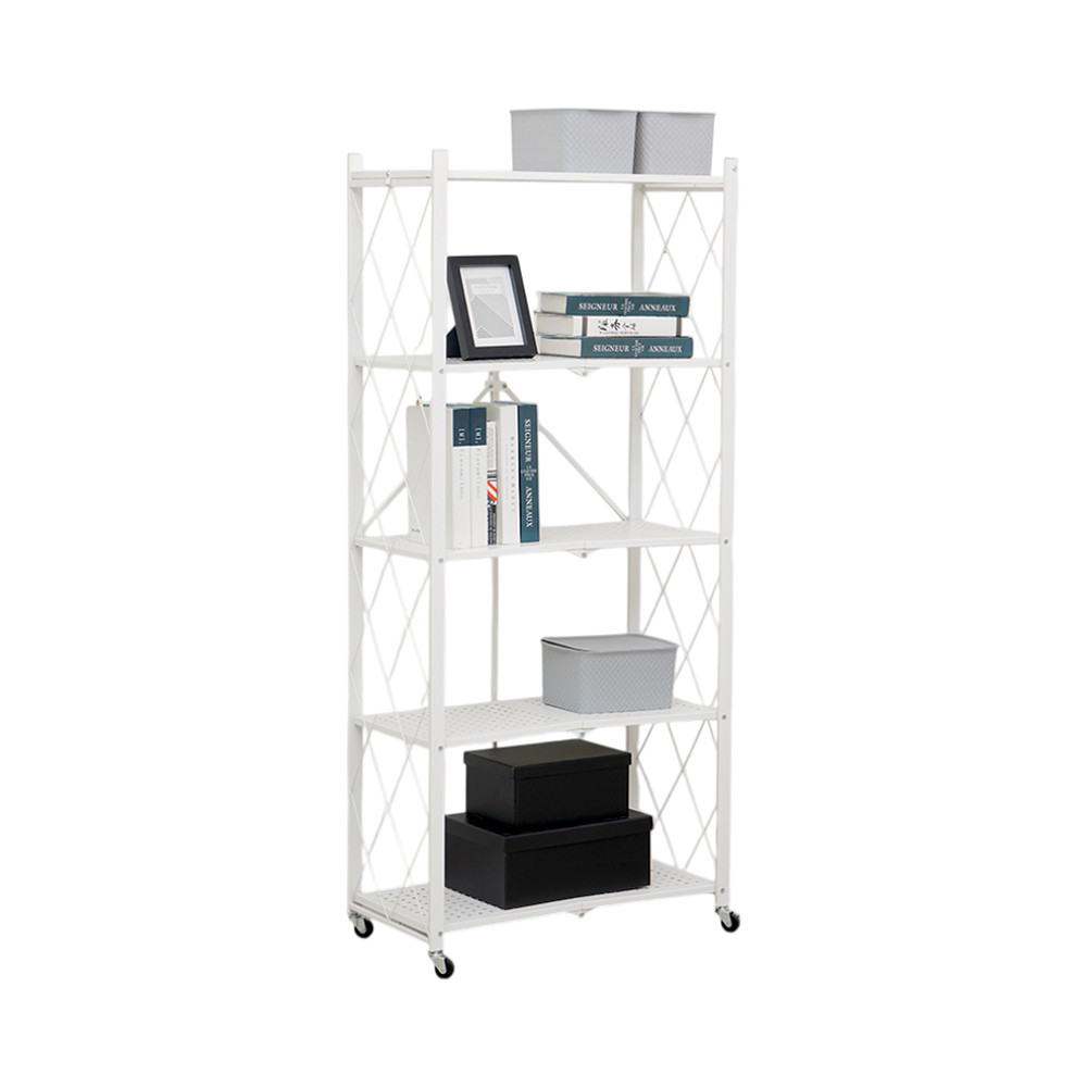 Jual Informa Ollin Rak Besi Lipat 5 Tingkat - Putih Storage Rack Metal ...