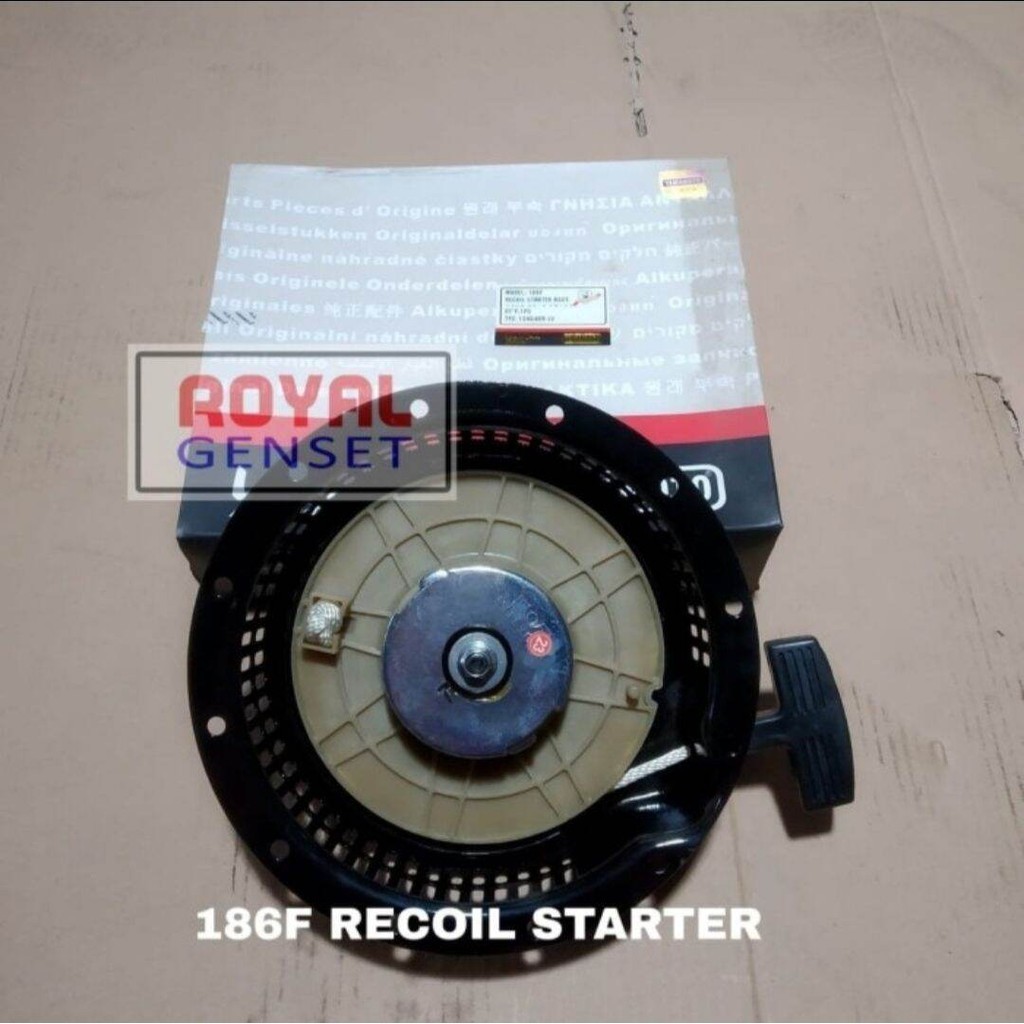 Jual 186F Recoil Starter Tarikan Kap Engkol Mesin Solar | Shopee Indonesia