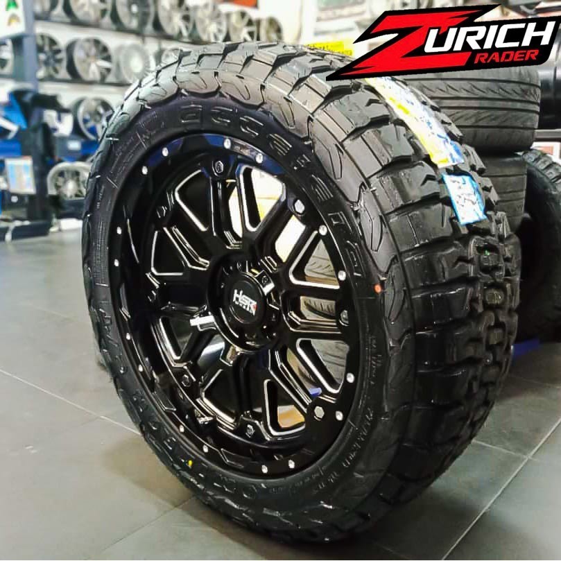Jual PAKET VELG MOBIL R20 HSR WHEEL DENGAN BAN ACCELERA M/T RING 20 ...