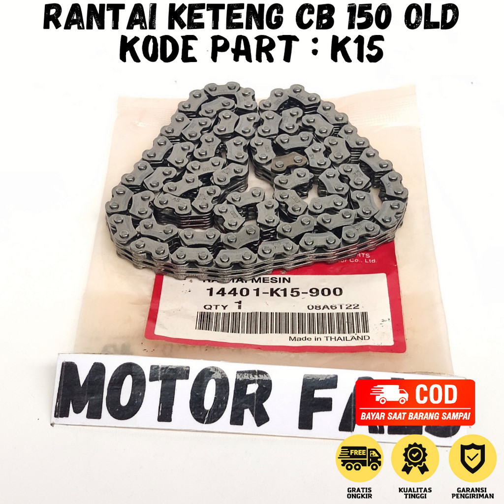 Jual Rantai Keteng CB 150R / Rantai Keteng Sonic New / Rante Keteng CBR