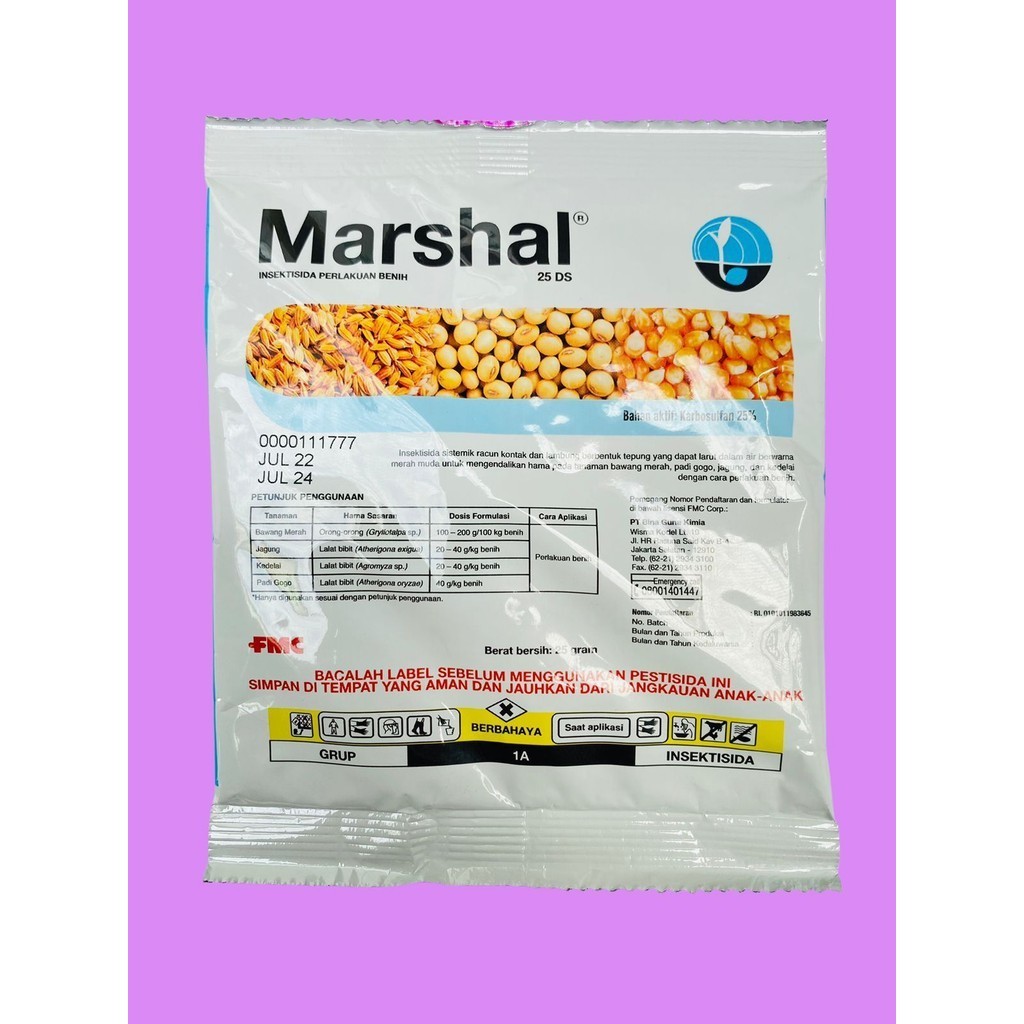 Jual Insektisida MARSHAL 25 DS isi 25gr dari FMC | Shopee Indonesia