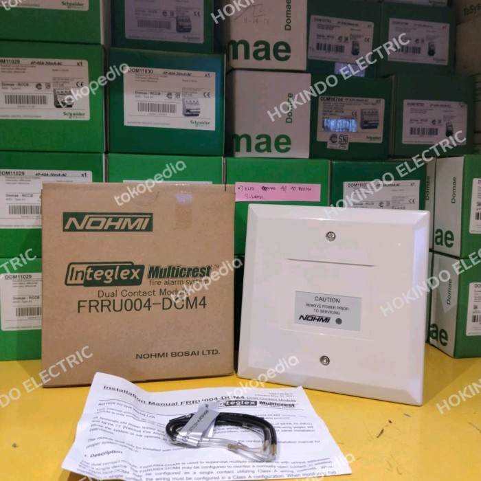 Jual MODUL NOHMI FRRU004-DCM4 DUAL CONTACT MODULE NOHMI DCM4 NOHMI ...