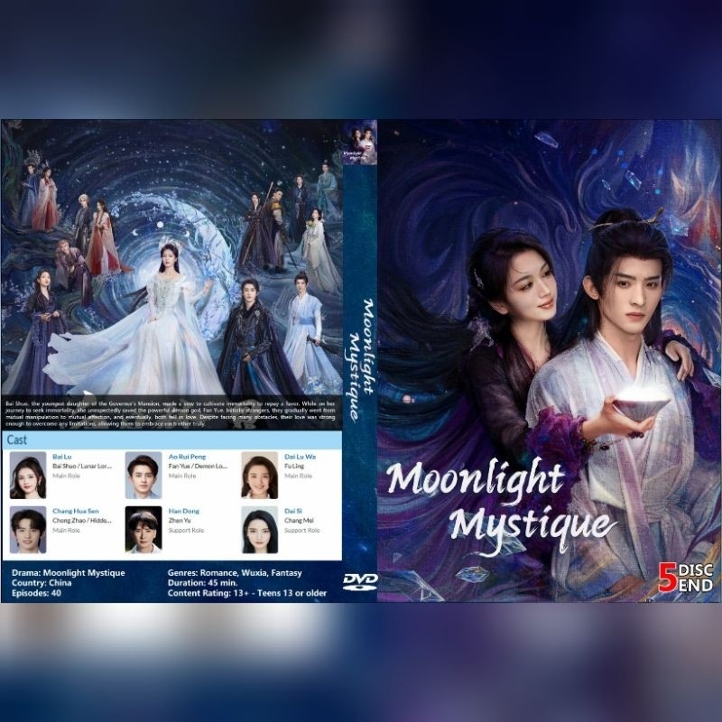 Jual Kaset Serial Silat MOONLIGHT MYSTIQUE - 2025 - 5disk-end | Shopee ...