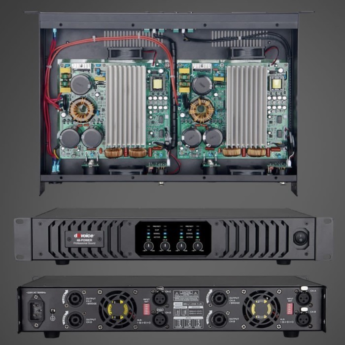 Jual Power Amplifier Db Voice 48Power Original Dbvoice 48 Class D 4 ...