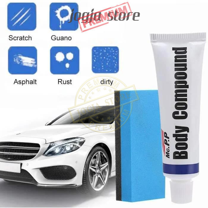 Jual Body Compound Wax Paint Car Kompon Detailing Mobil Compound ...
