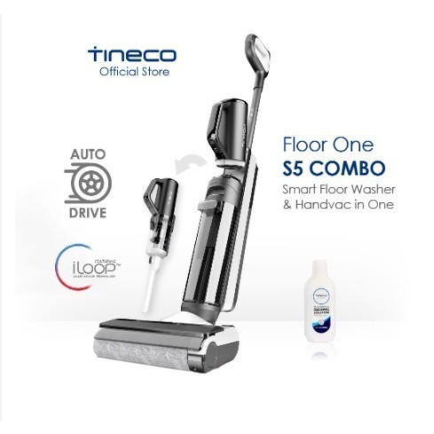 Jual Tineco Floor One S5 Combo Smart Wet Dry Cordless Stick Vacuum ...