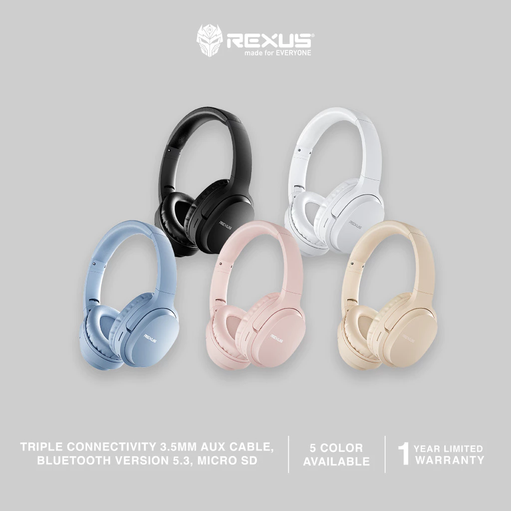 Rexus Headset Bluetooth Wireless M2
