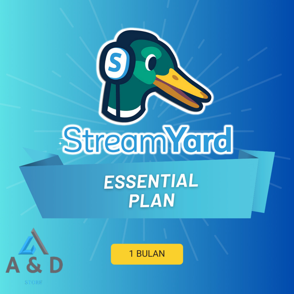 Jual Streamyard Essential Plan Premium 1 Bulan , Software Upgrade ...