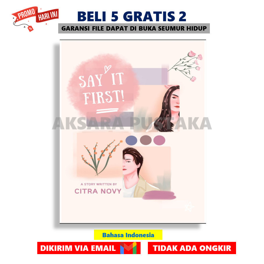 Jual Say it First By Citra Novy - AksaraStore - Sagara | Shopee Indonesia