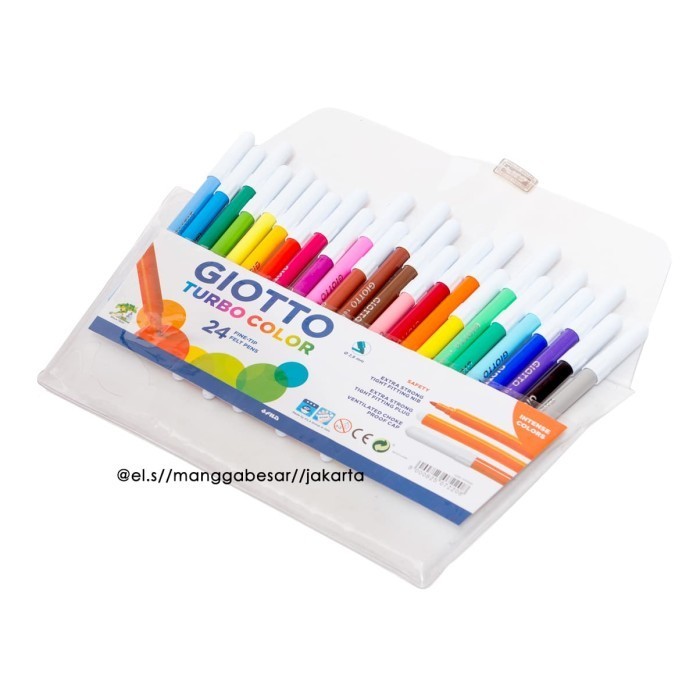 Schoolpack 288 feutres Giotto Turbo Color | Le Géant des Beaux-Arts
