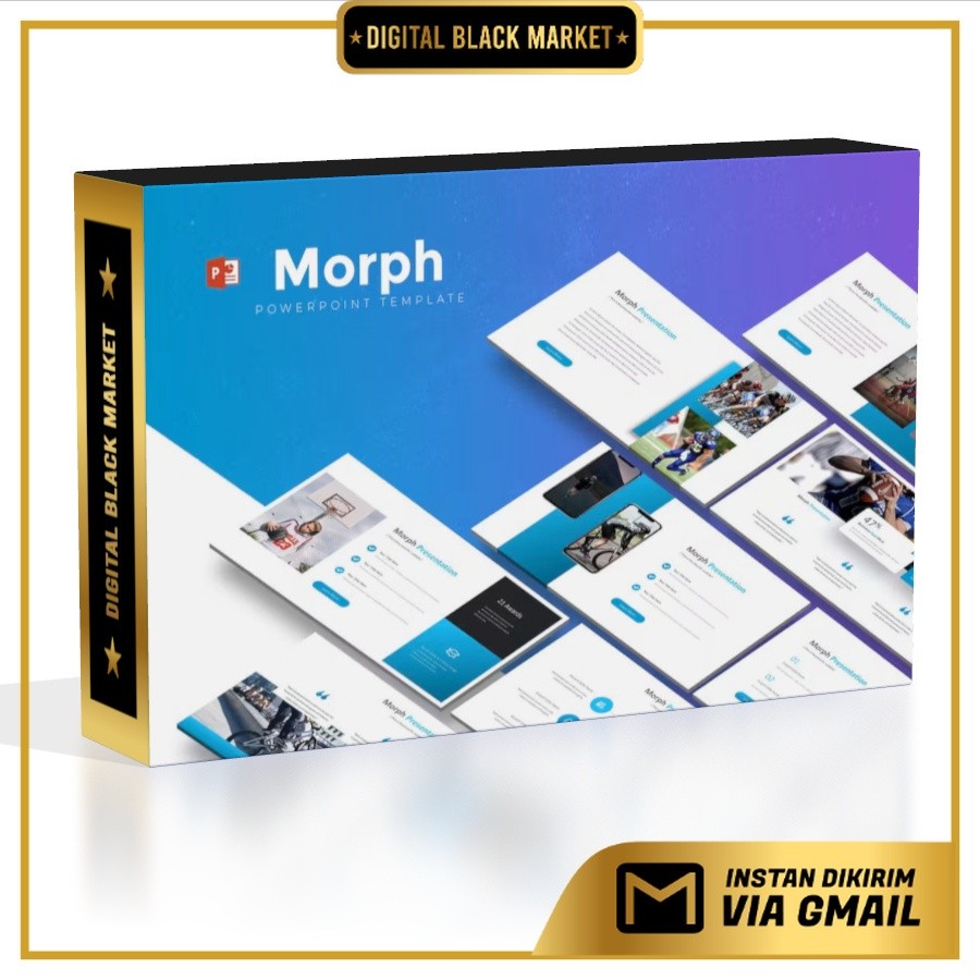 Jual [TMP] Morph - Powerpoint Template - Jidan Shoppu | Shopee Indonesia