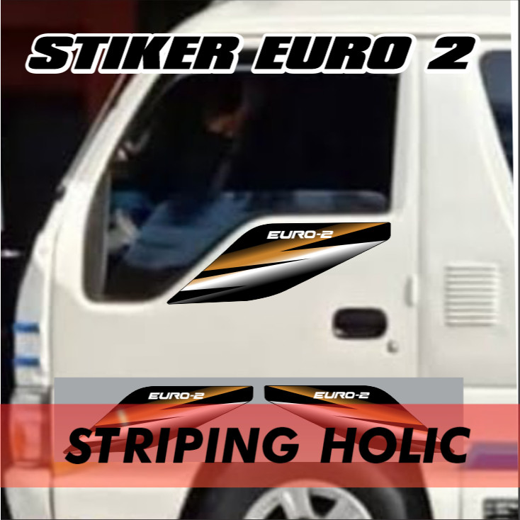 Jual STIKER EURO 2 ELF STRIPING POLET STICKER VINYL | Shopee Indonesia