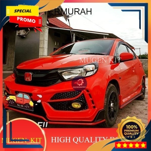 Jual Bemper Bodykit Honda Brio Type R Turbo Kuat Tebal Lentur Grade A Master Bodykit Shopee