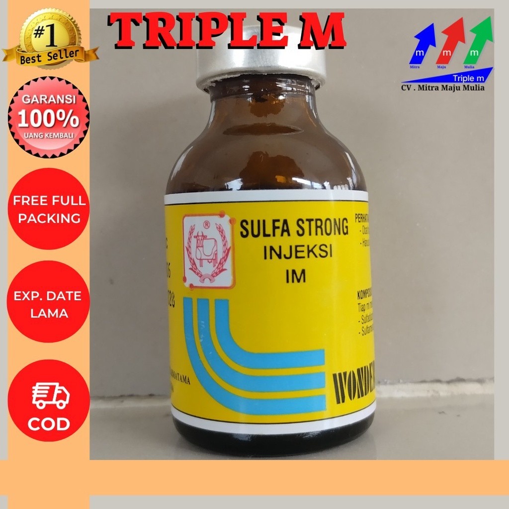 Jual SULFA STRONG 20 ml WONDER - Mengatasi Infeksi Secara Umum MMM ...