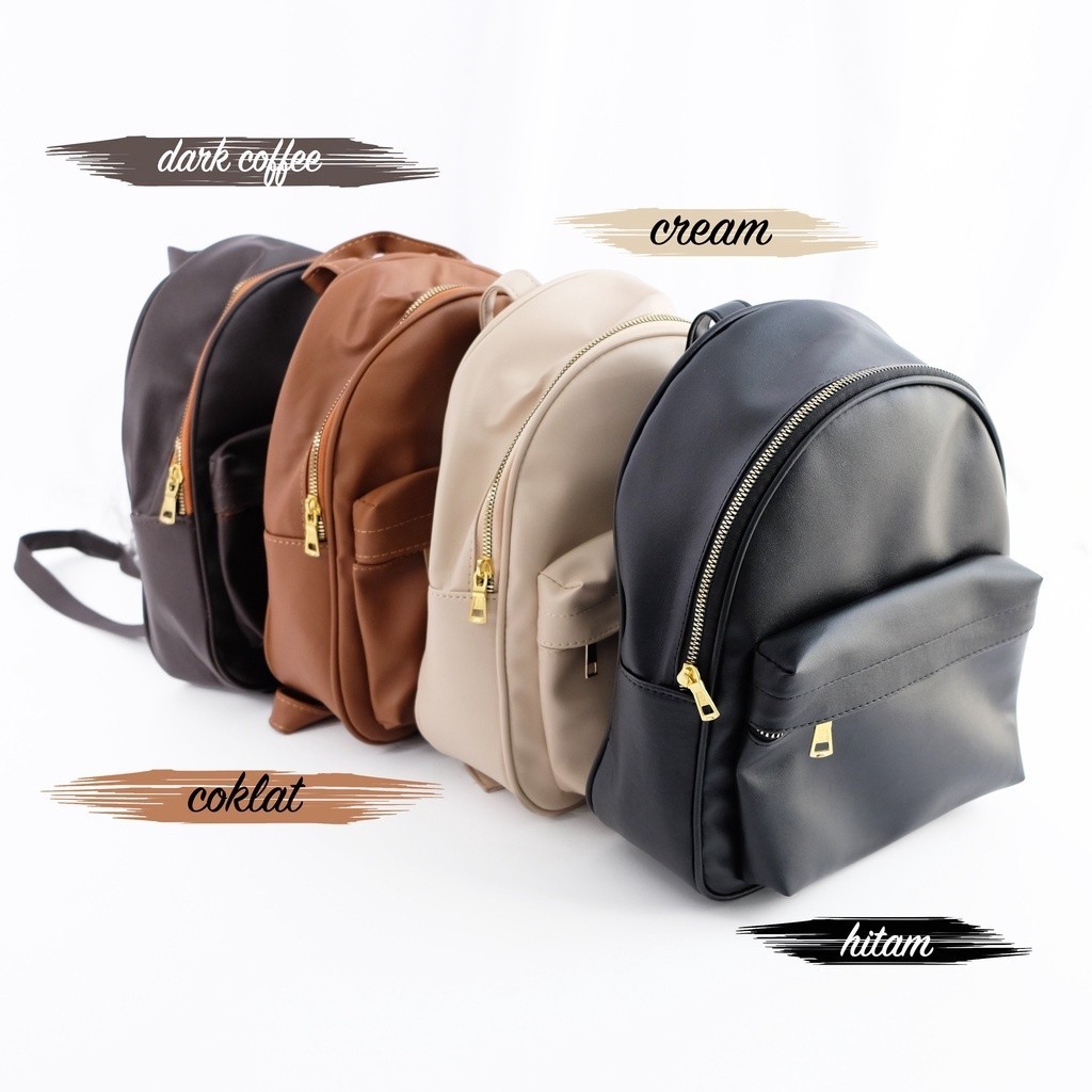 Jual Gaizka - Tas Ransel Alisha Serbaguna - Tas Gendong Kulit Sintetis ...